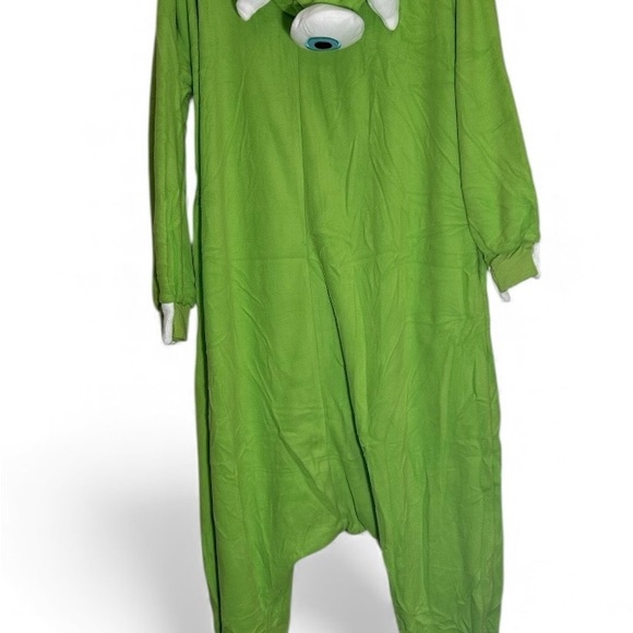 Monster Snuggles! Mike Wazowski Onesie | Size M | Cozy + Cute + Cosplay Ready - Picture 3 of 9